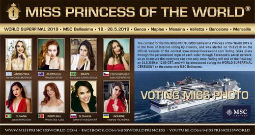 VOTING MISS PHOTO of Princess of the World 2019