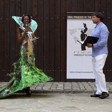 The best national costume went to Guayana