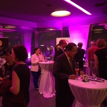 Reception in the clouds